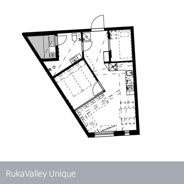 Rukavalley Unique46 Ski In - Ski Out Екстериор снимка